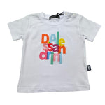 Daniele Alessandrini T-Shirt Tinta Unita con Stampa per Neonato 1296M00226 BIANCO DANIELE ALESSANDRINI 
