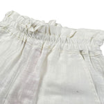 Kaos Short Tinta Unita con Elastico In Vita per Bambina KS193 BIANCO KAOS 
