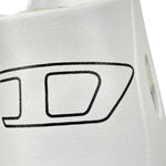 Diesel Ciabatte Tinta Unita con Logo per Bambino BC0560 BIANCO DIESEL 