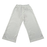 Please Pantalone Tinta Unita Modello Palazzo per Bambina JB29012G73JJ PANNA PLEASE 