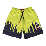 Sprayground Bermuda Zweifarbiges Sweatshirt Grün Für Kinder