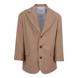 Dou Dou Giacca Tinta Unita per Bambino DW2P04 BEIGE DOU DOU 