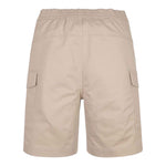 Calvin Klein Bermuda Tinta Unita con Elastico In Vita per Bambino IB0IB01608X BEIGE CALVIN KLEIN 
