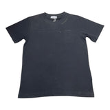 Bikkembergs T-Shirt Girocollo Tinta Unita con Stampa per Bambino BK3182 NERO BiKKEMBERGS 