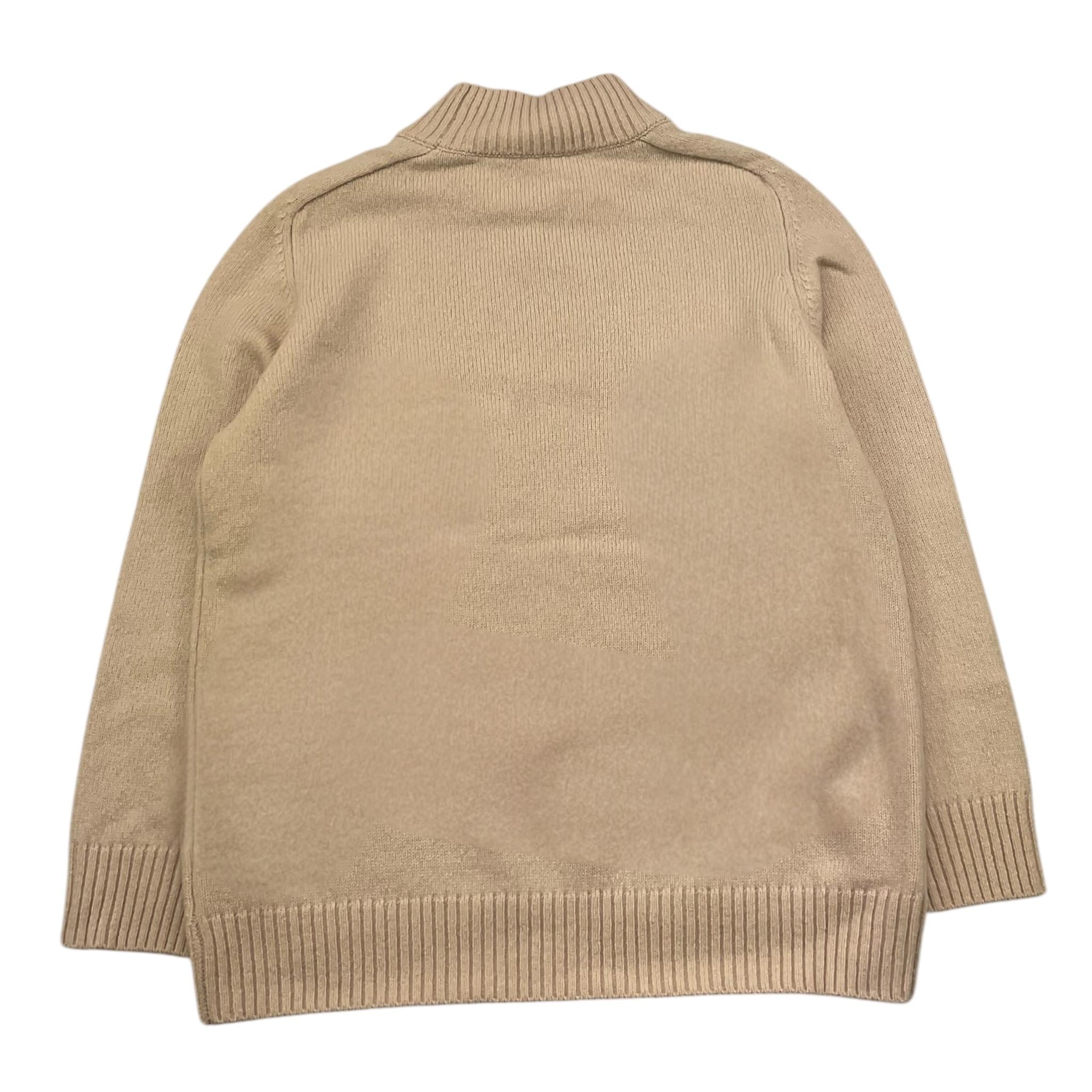 PAOLO PECORA maglia mezzo collo tinta unita Beige per Bambino PP4084 BEIGE PAOLO PECORA 