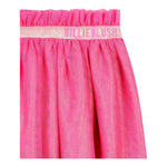 BillIEBLUSH gonna tinta unita con tulle Rosa fluo per Bambina U20559X ROSA FLUO BillIEBLUSH 
