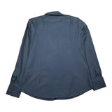 Over-D Camicia Tinta Unita Manica Lunga per Bambino OK248CM BLU OVER-D 
