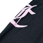 Juicy Couture Leggins Tinta Unita con Stampa per Bambina JBX6627 NERO JUICY COUTURE 