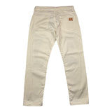 Patriot Jeans Tinta Unita Con Strappi Panna Per Bambino