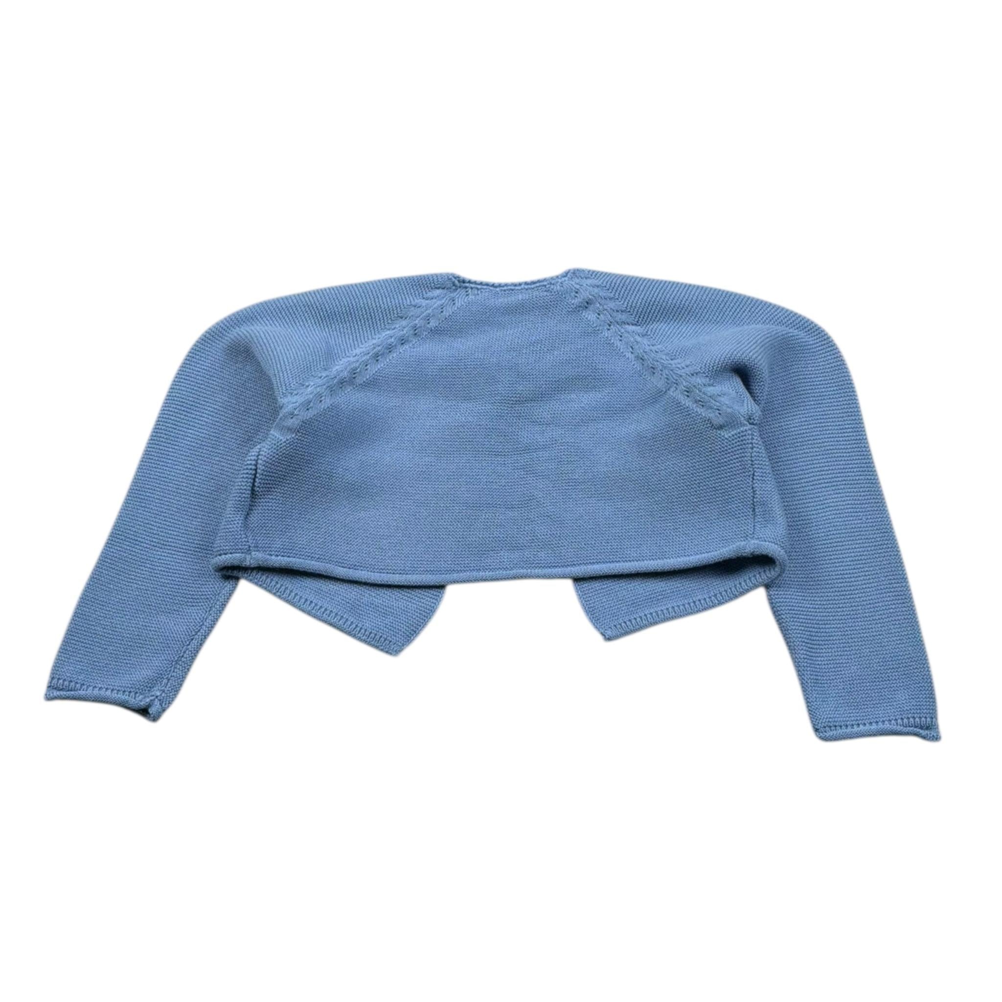 Le Coconne Coprispalle Tinta Unita per Neonata 585 AZZURRO LE COCONNE 