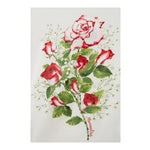 Monnalisa T-Shirt Girocollo Tinta Unita con Stampa Fiori per Bambina 717604S9 PANNA MONNALISA 