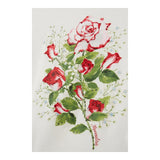 Monnalisa T-Shirt Girocollo Tinta Unita con Stampa Fiori per Bambina 717604S9 PANNA MONNALISA 