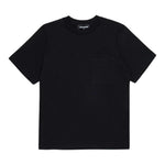 Dsquared2 T-Shirt Girocollo Tinta Unita con Stampa per Bambino DQ2938 NERO DSQUARED2 