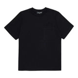 Dsquared2 T-Shirt Girocollo Tinta Unita con Stampa per Bambino DQ2938 NERO DSQUARED2 