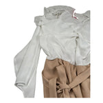 Liu Jo Tuta Bicolore Manica Lunga per Bambina GA5157X BIANCO/BEGIE LIU JO 