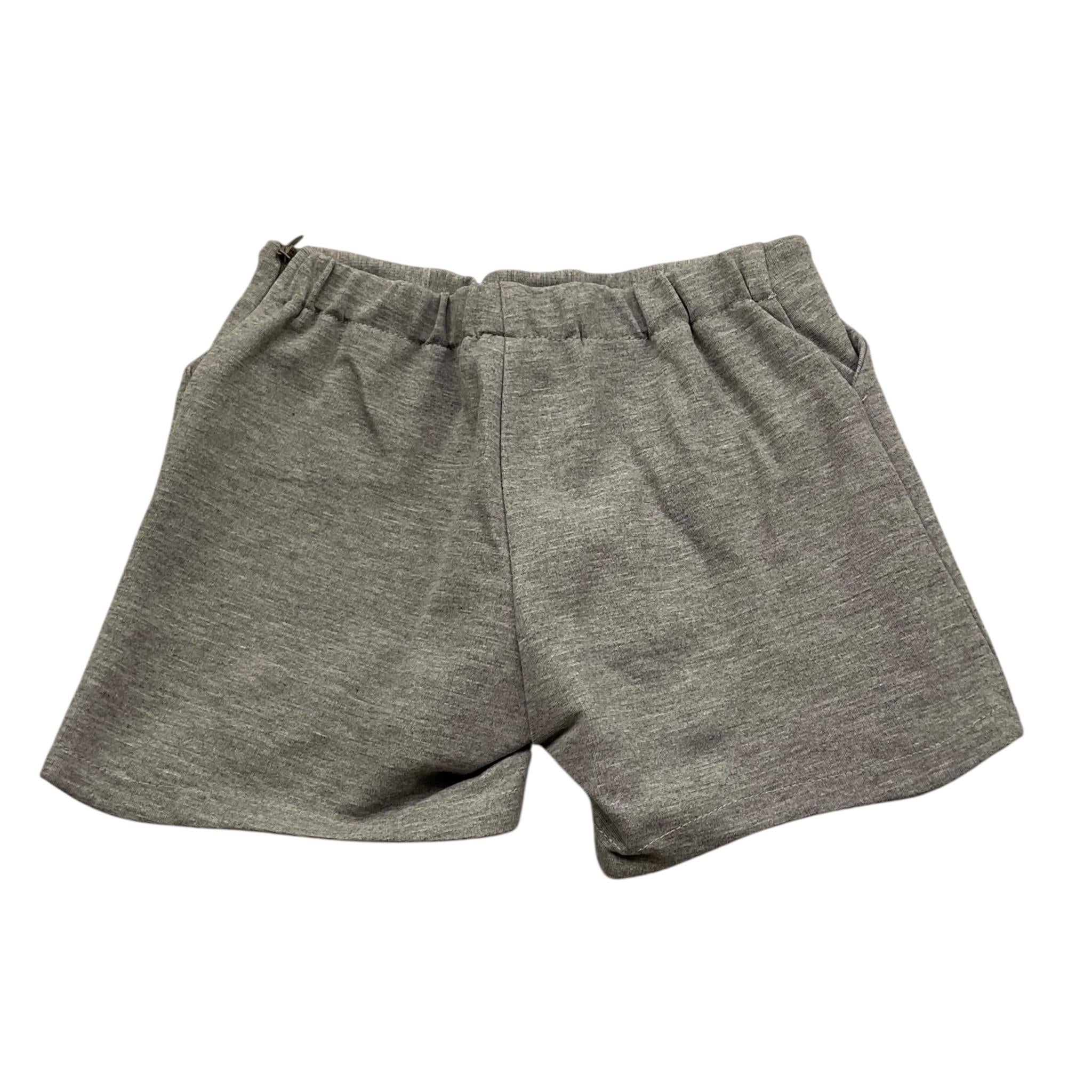 LE BEBE' short tinta unita con elastico in vita Grigio per Neonata LBG5562 GRIGIO LE BEBE' 