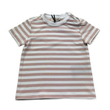 Trussardi T-Shirt Fantasia A Righe per Neonata TIP26121TS BIANCO/ROSA TRUSSARDI 