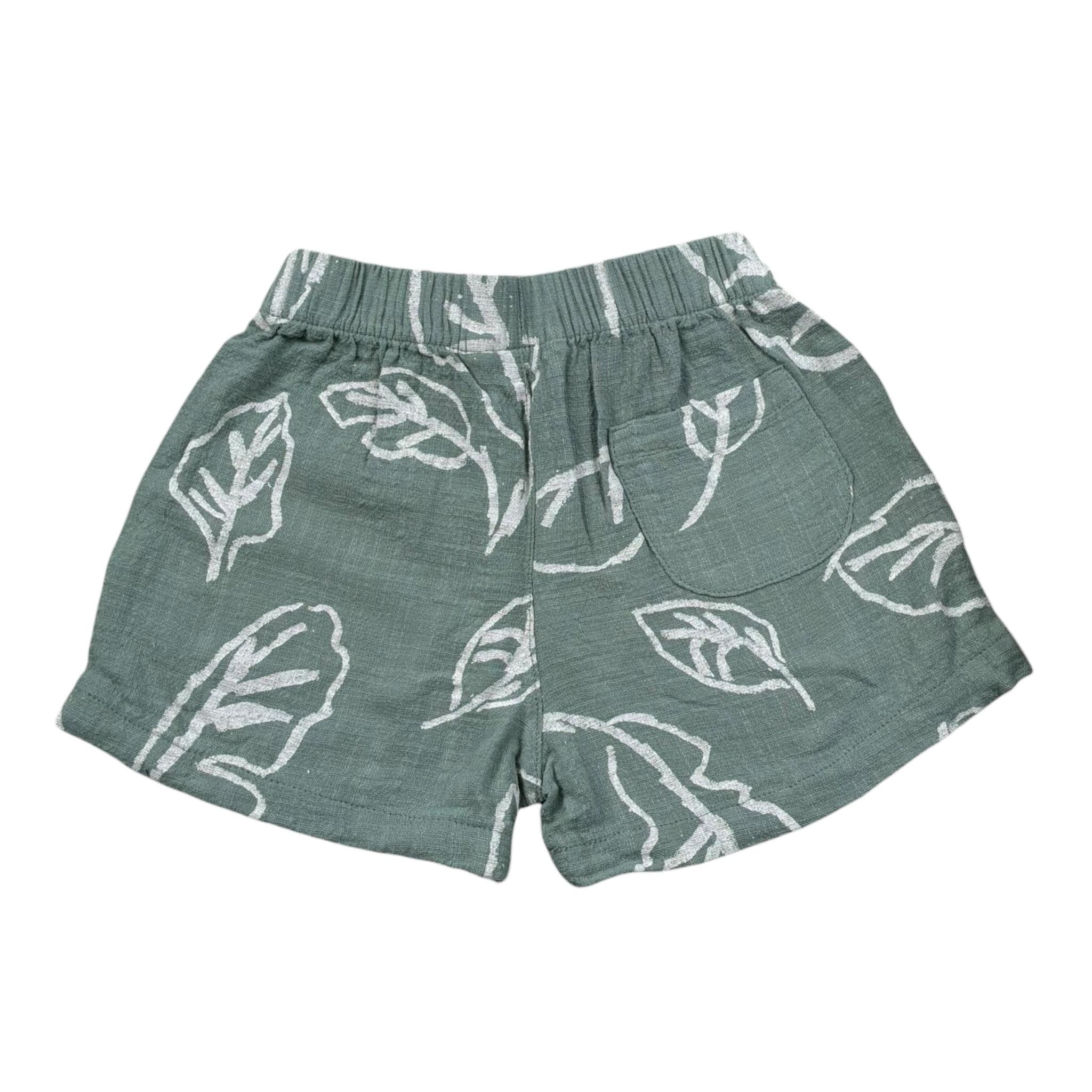 Play Up Bermuda Tinta Unita con Elastico In Vita per Neonato PA011AQ11705 VERDE PLAY UP 