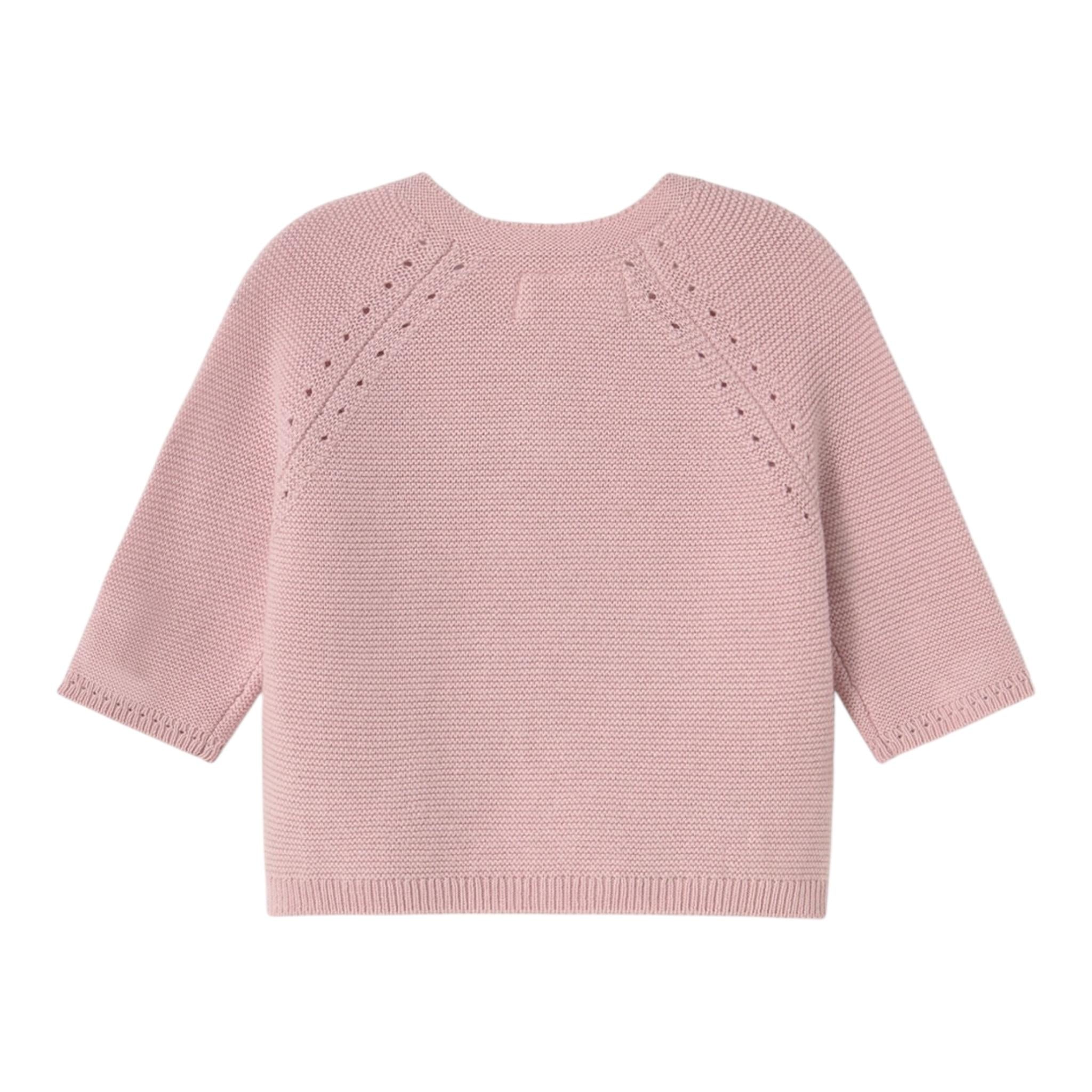 Mayoral Cardigan Tinta Unita Traforato per Neonata 1307 ROSA MAYORAL 