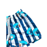 Saint Barth Costume Modello Boxer Tinta Unita con Stampa per Bambino SLURP BIANCO SAINT BARTH 