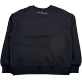 John Richmond Felpa Chiusa Girocollo Tinta Unita con Stampa per Bambino RBP26002FE NERO JOHN RICHMOND 