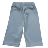 Trussardi Leggins Tinta Unita con Logo per Neonata TIP26122LE AZZURRO TRUSSARDI 