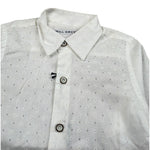Neill Katter Camicia Manica Lunga Tinta Unita per Bambino 54013 BIANCO NEILL KATTER 