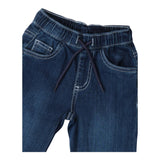 Sarabanda Jeans Tinta Unita con Elastico In Vita per Neonato 0B033 BLU SARABANDA 