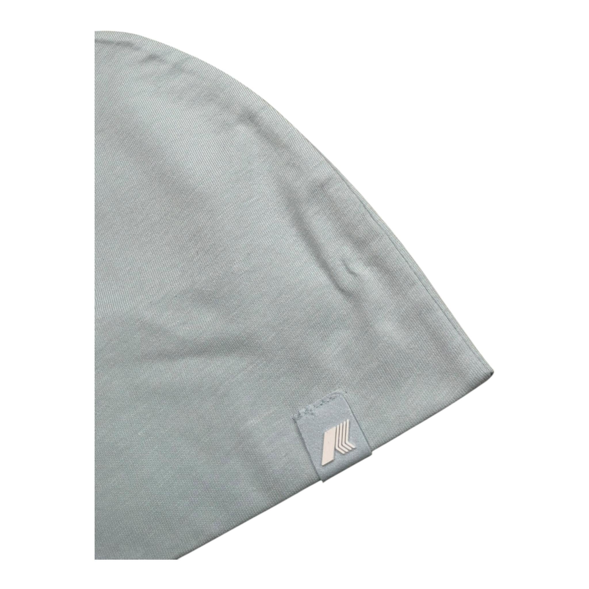 K-Way Cappello Tinta Unita con Logo per Bambino K4136LWX AZZURRO K-WAY 