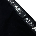 Balmain Bermuda Tinta Unita con Elastico In Vita E Profili In Contrasto per Bambino BU6R29J0371 NERO BALMAIN 