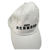 John Richmond Cappello Visiera Tinta Unita con Logo per Bambino RGP25212BT BIANCO JOHN RICHMOND 