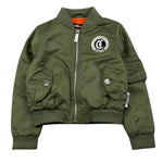 Just Cavalli Giubbino Tinta Unita con Logo per Neonato JIP26086GB VERDE JUST CAVALLI 
