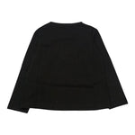 LIU JO shirt girocollo tinta unita con stampa Nero per Bambina KF4090XX NERO LIU JO 