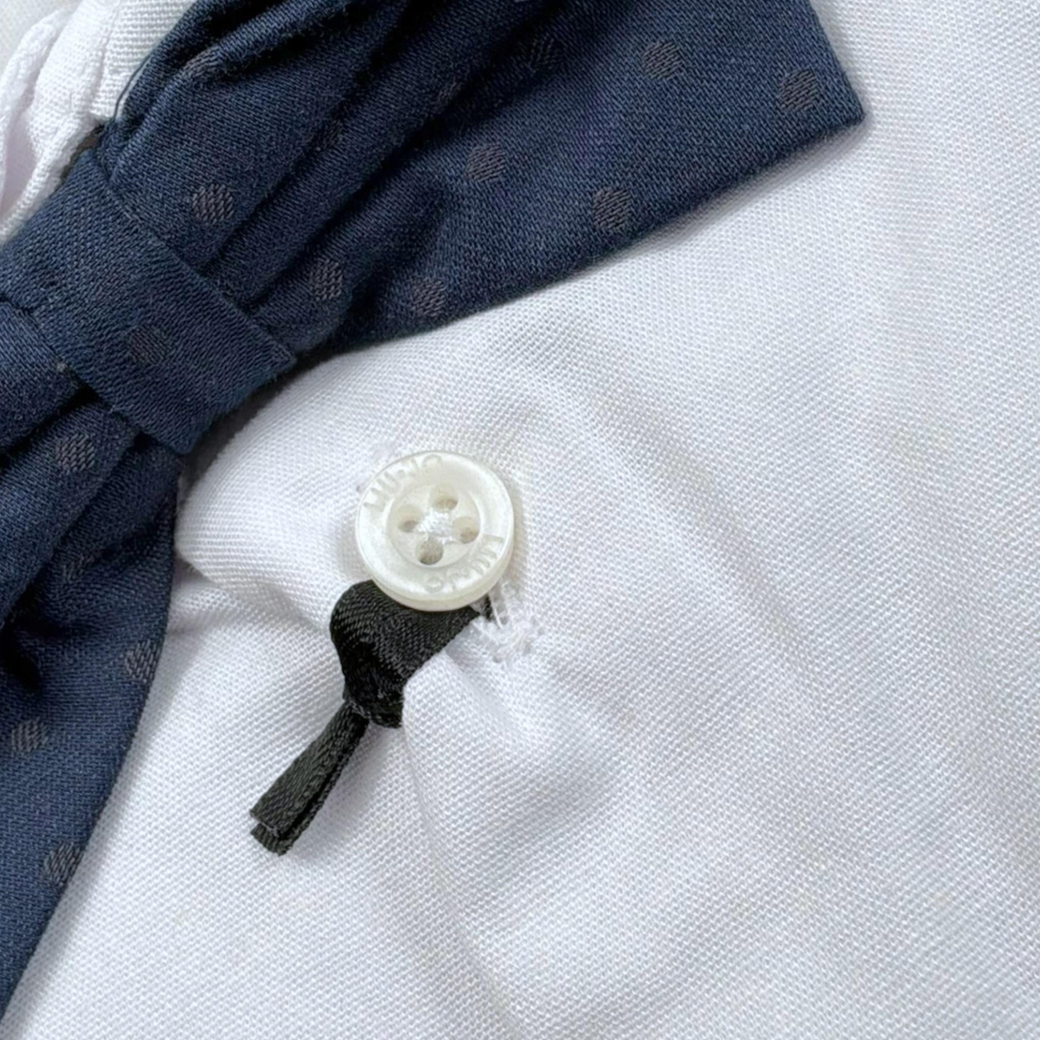 Liu Jo Camicia Tinta Unita con Papillions per Bambino QF3053T8755 BIANCO LIU JO 