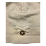 TWINSET cappello tnta unita con ricami Panna per Bambina FA7HAA PANNA TWINSET 