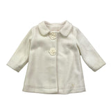 LIU JO cappotto tinta unita con ricami Panna per Neonata HF4016XX PANNA LIU JO 