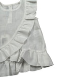 Per Te Top Giromanica tinta unita Bianco per Bambina 33981 BIANCO PER TE 