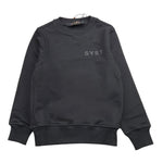 STAY STREET felpa girocollo tinta unita  Nero per Bambino 16168 NERO STAY STREET 