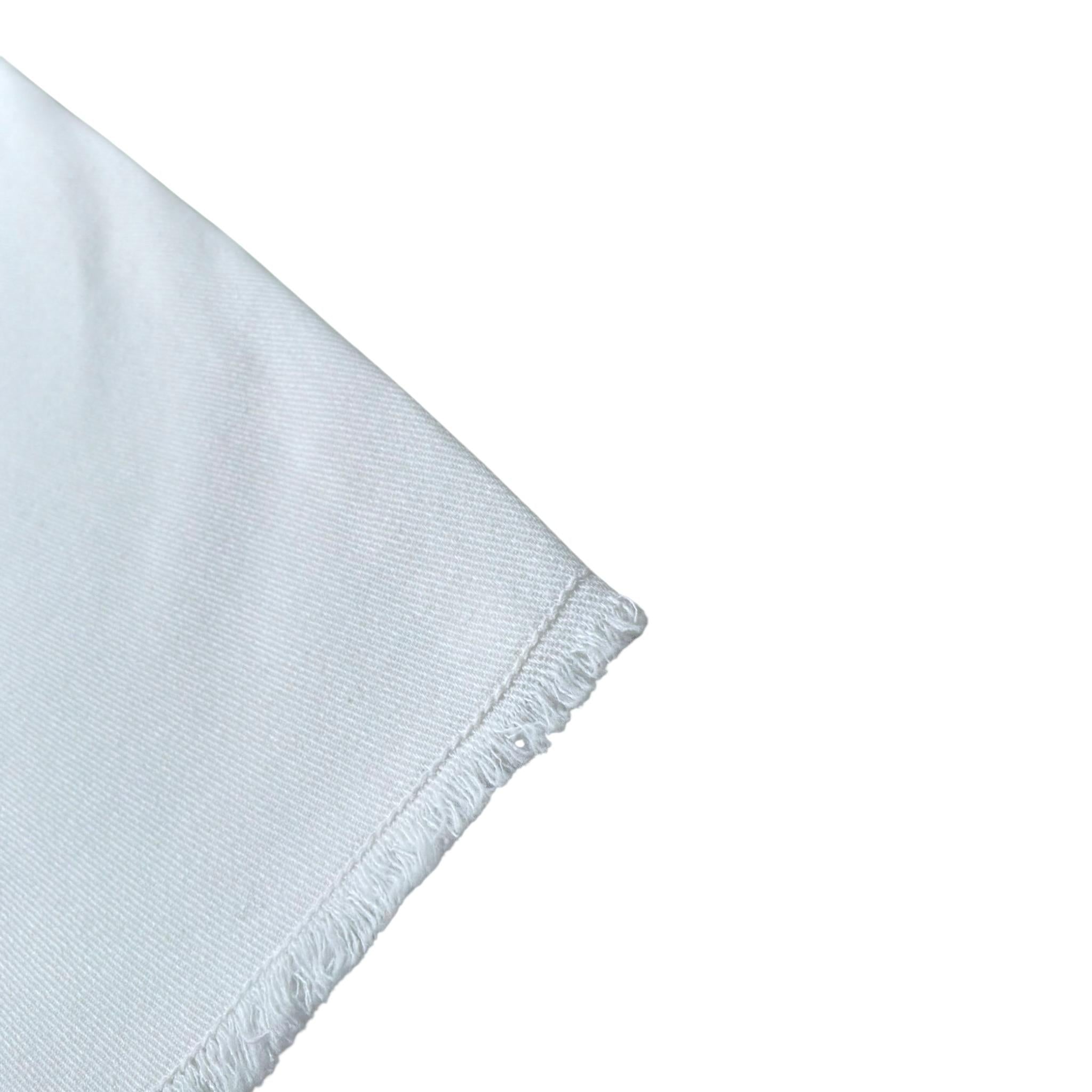 Please Pantalone Tinta Unita Modello A Palazzo per Bambina PHR8132G73 BIANCO PLEASE 