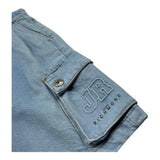 John Richmond Bermuda Tinta Unita In Denim per Bambino RBP2613BE AZZURRO JOHN RICHMOND 