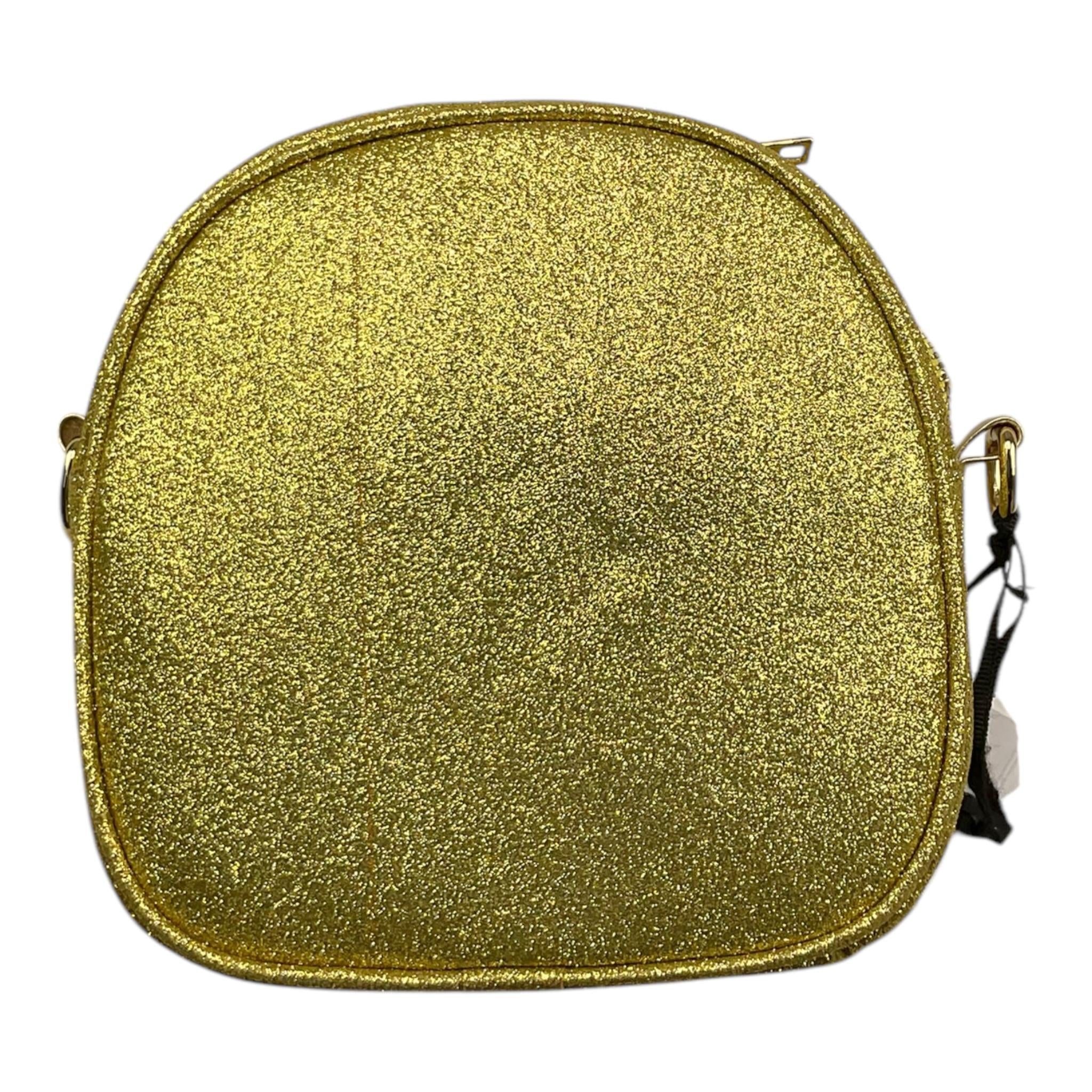 GAELLE borsa tinta unita con tracolla e glitter Oro per Bambina 2745BP00158 ORO GAELLE 