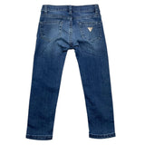 GUESS jeans tinta unita con ricami logo Blu per Neonata K4YA10D4CA0 BLU GUESS 