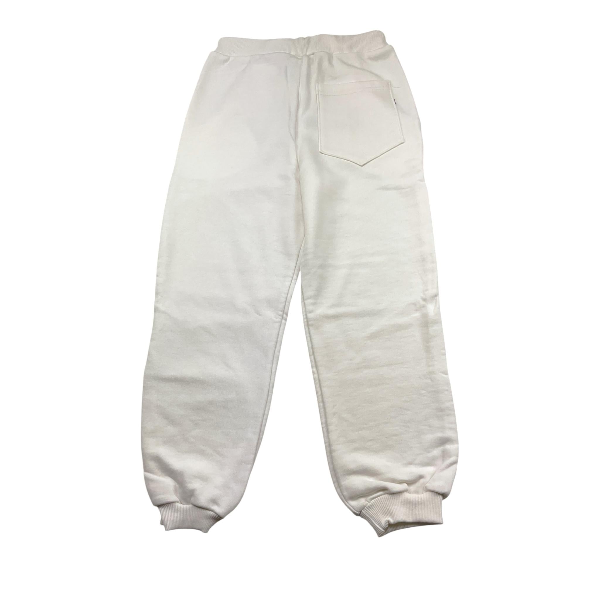 Berna Pantalone Tinta Unita Modello Tuta con Stampa per Bambino 23514 BIANCO BERNA 