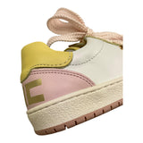 Elisabetta Franchi Sneakers Tinta Unita con Lacci In Contrasto per Neonata F1A9E0227 BIANCO ELISABETTA FRANCHI 