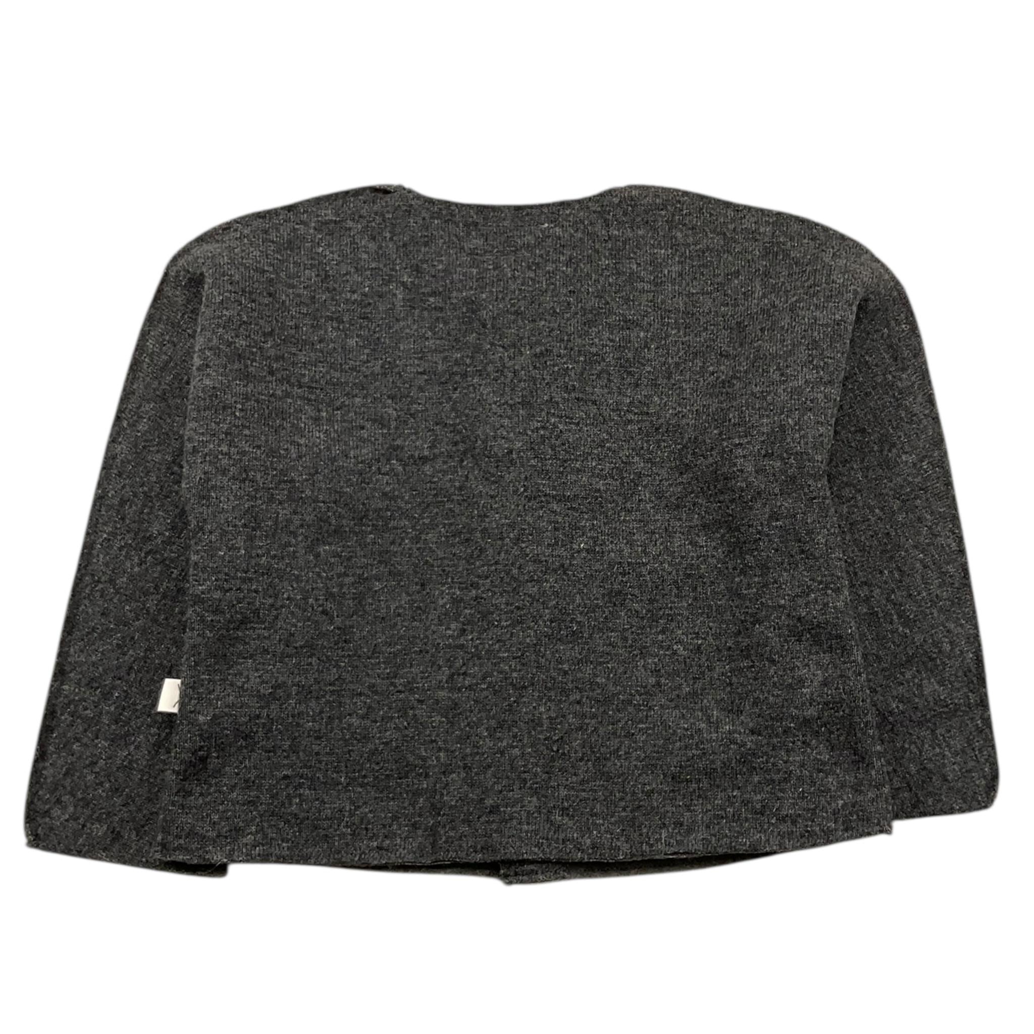 TEDDY E MINOU cardigan tinta unita con bottoni Grigio per Neonato I23GD001M0133 GRIGIO TEDDY E MINOU 