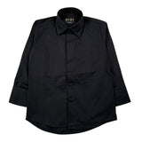 Syst Camicia Manica Lunga Tinta Unita per Bambino CB2005 NERO SYST 