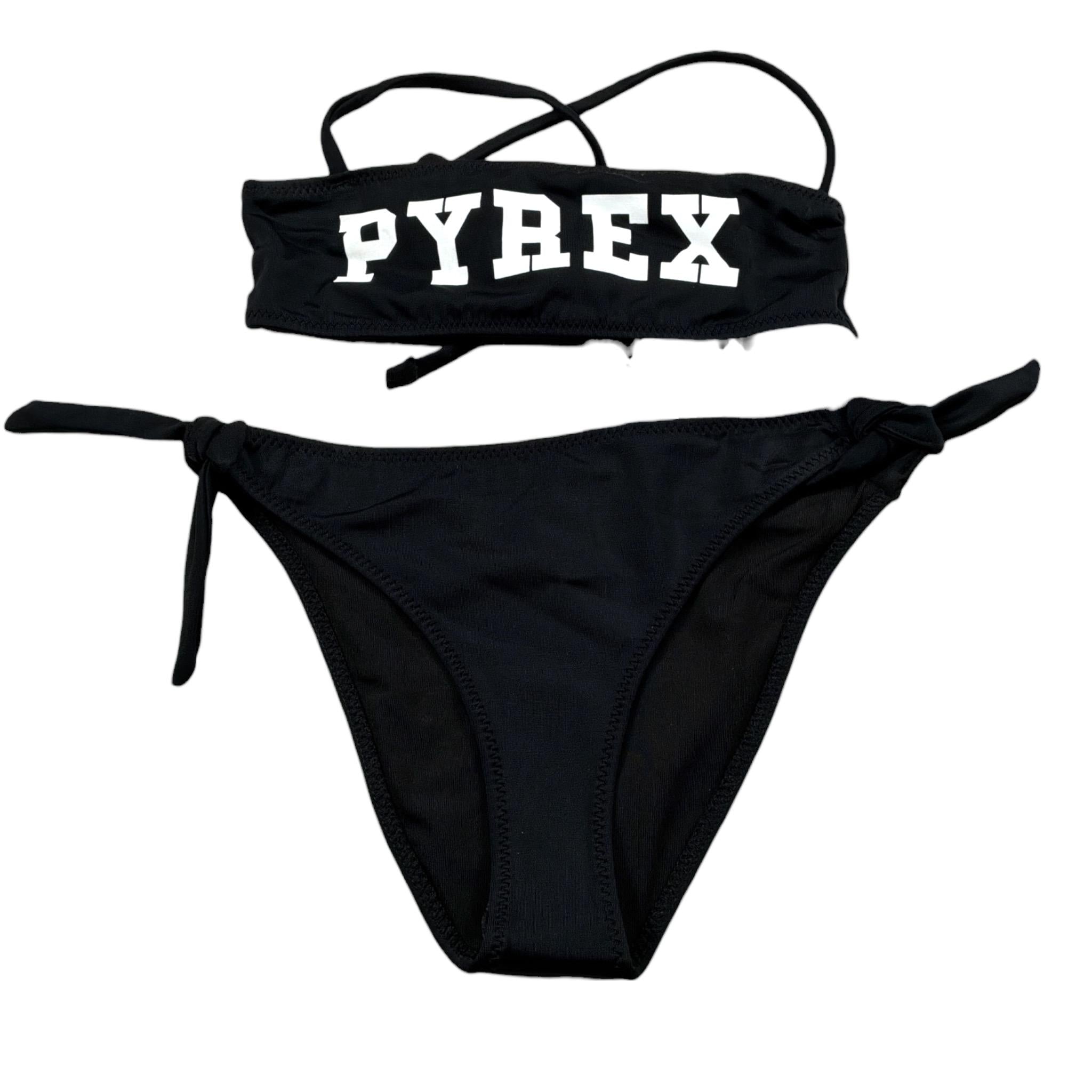 Pyrex Costume 2 Pezzi Fascia-Mutandina Nero per Bambina 020197 NERO PYREX 