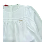 Liu Jo Camicia Manica Lunga Tinta Unita per Bambina GF3198 BIANCO LIU JO 