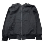 STAY STREET felpa tinta unita con zip e cappuccio Nero per Neonato CAMBC3002N NERO STAY STREET 