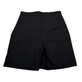 Vicolo Short tinta unita con Bottoni In Contrasto Nero per Bambina 142PO859 NERO VICOLO 